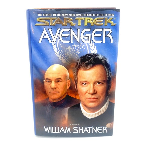 True First Edition Star Trek William Shatner Trilogy Books Return Spectre Avenge - Picture 8 of 12